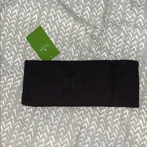 Kate Spade Black Bow Headband